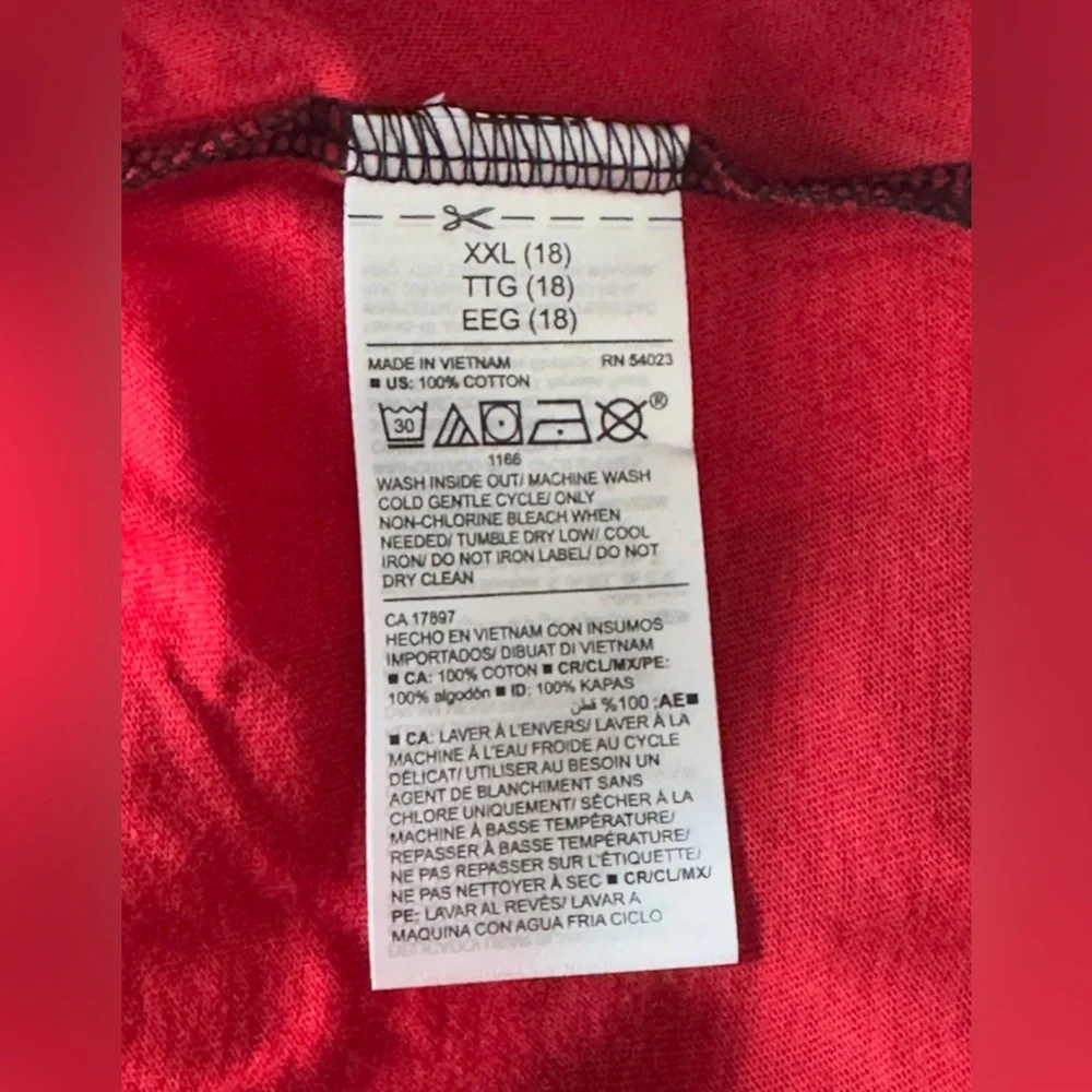 Old Navy| Girls Fit & Flare Jersey Dress in Red Buffalo Plaid| Size XXL 18 NWT